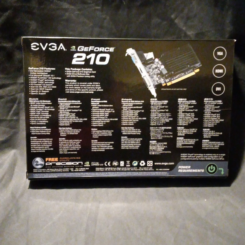 New Geforce 210 Graphic Card